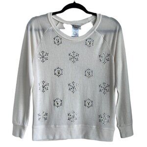 DISNEY PARKS FROZEN SWEATER Snowflake